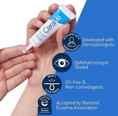 CeraVe Eye Repair Cream – Reduce Wrinkles & Dark Circles 👁️💧"